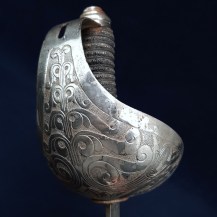 British WW1 1912 Pattern Cavalry Officers Sword 2nd Lt Frank DArcy Blofeld, 2nd Life Guards 16